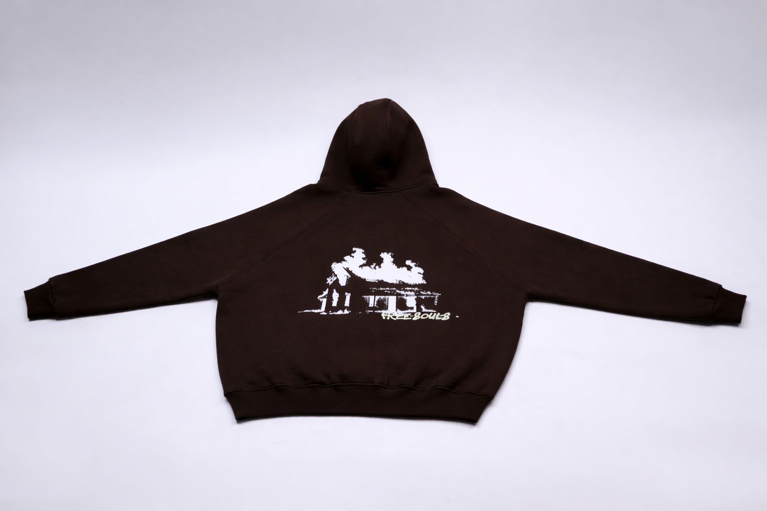 Boxy Hoodie - Brown