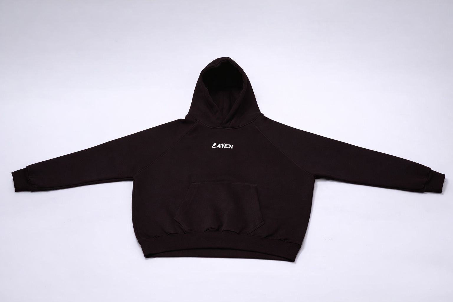 Boxy Hoodie - Brown