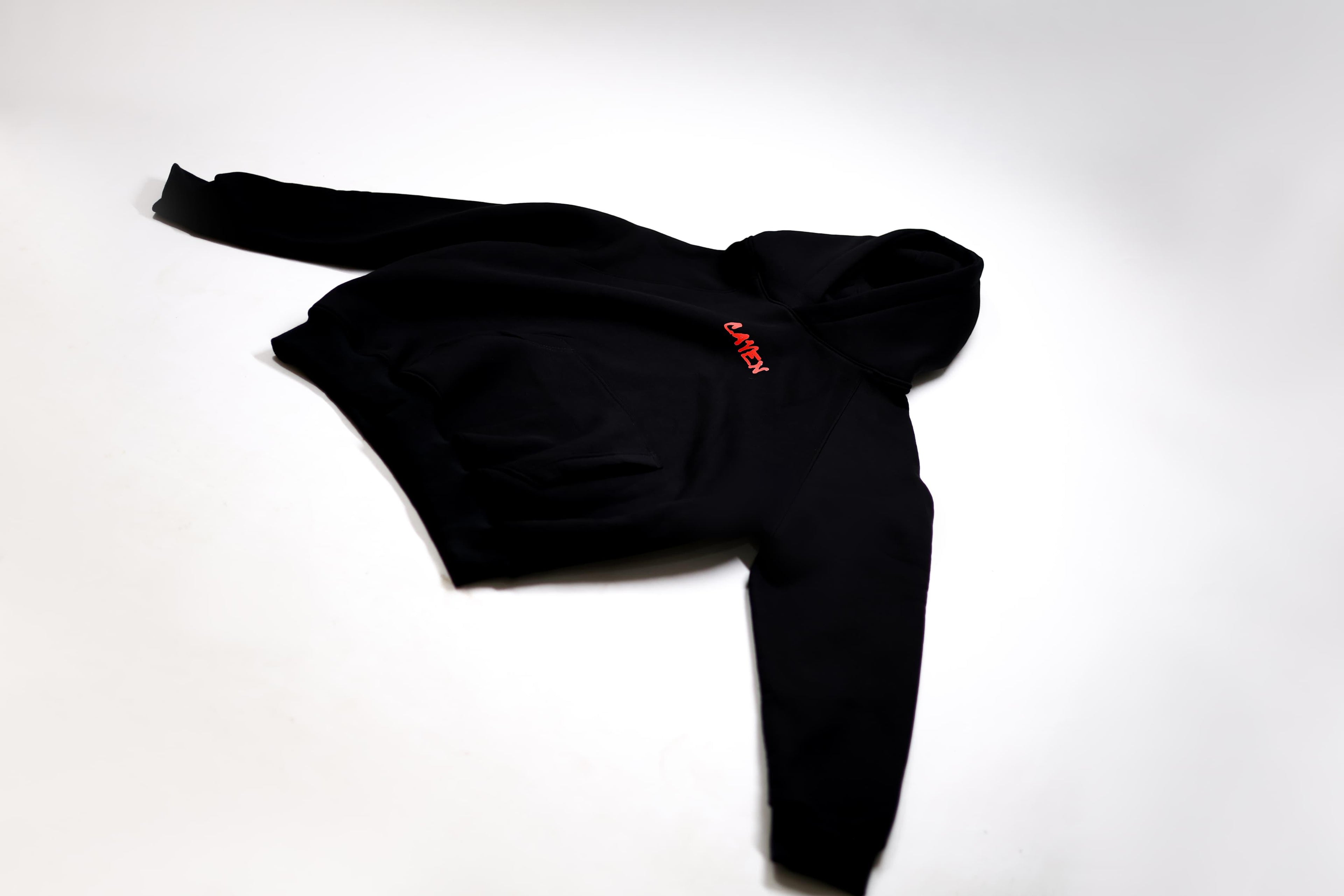 Boxy Hoodie - Black